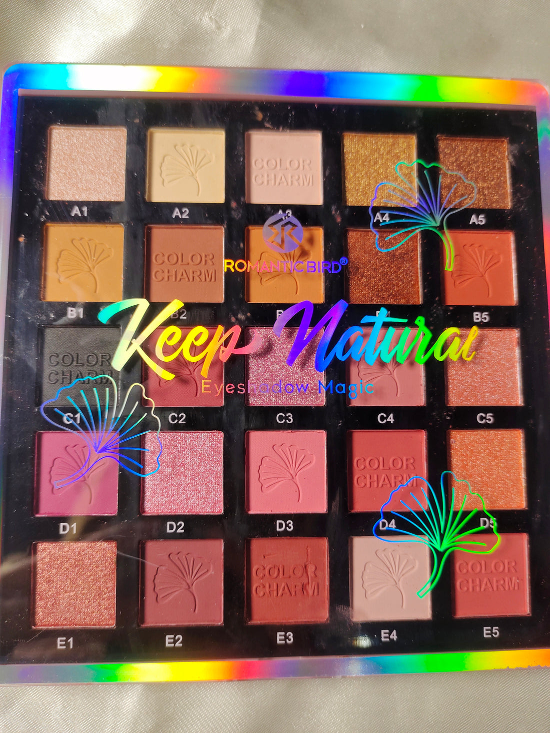 Romantic bird keep it natural eyeshadow palette