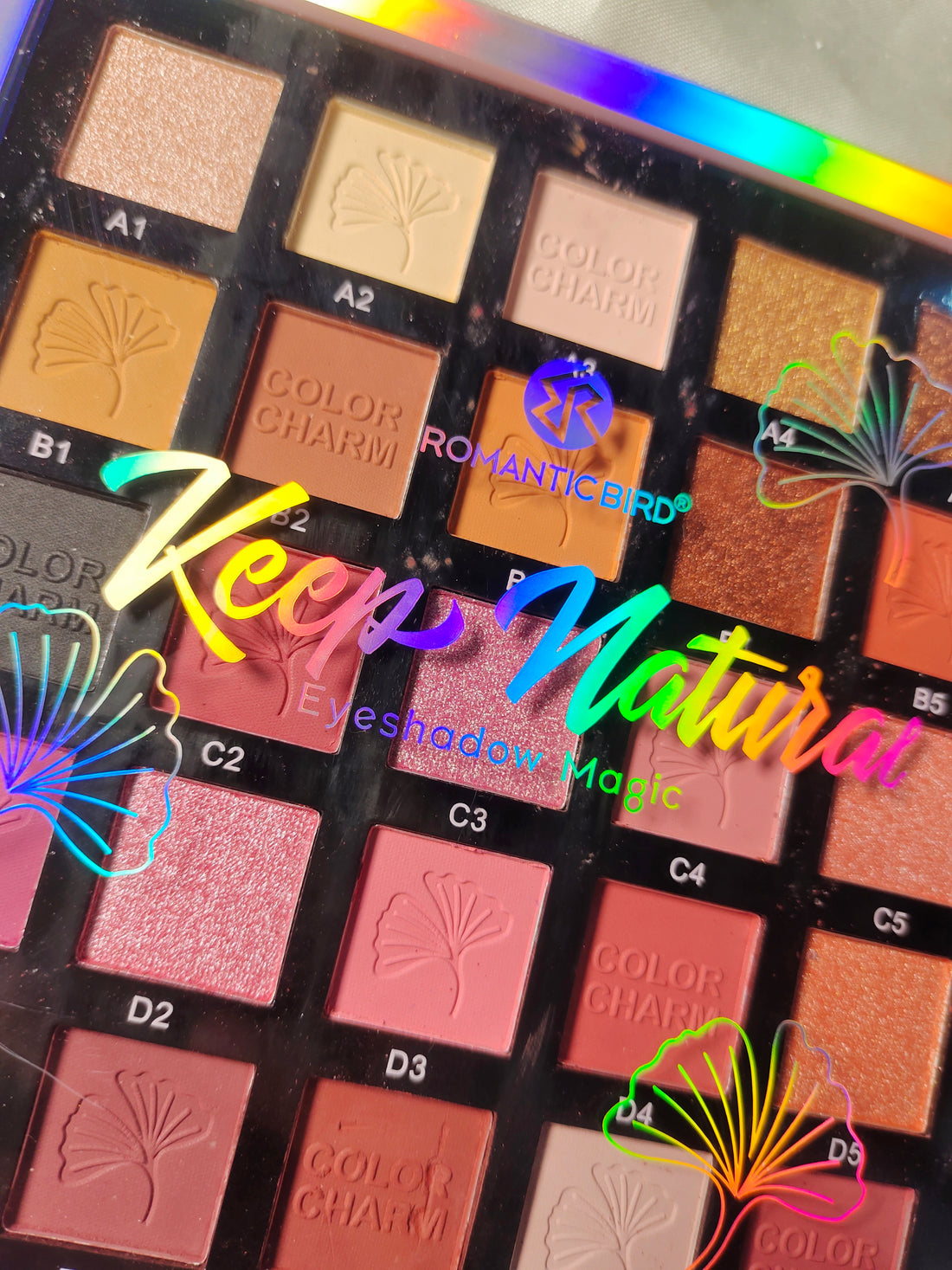 Romantic bird keep it natural eyeshadow palette