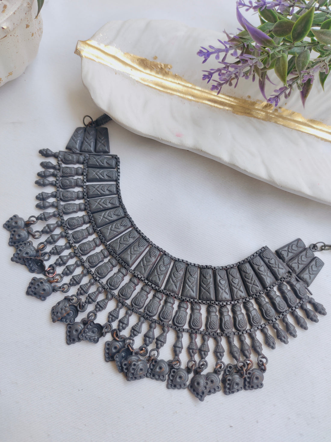 Khaddi antique neck piece
