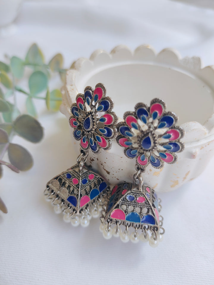 Khaddi beautiful jhumkas