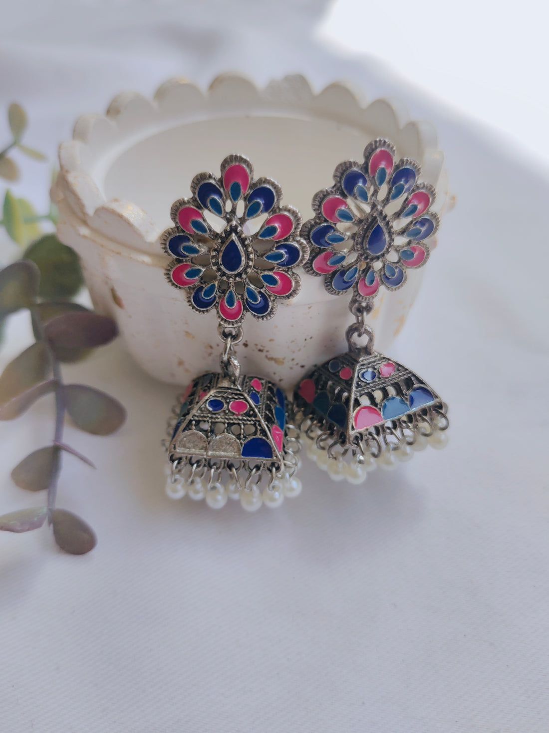 Khaddi beautiful jhumkas