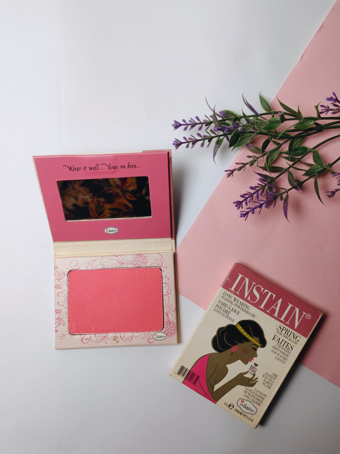 theBalm Instain Long Wearing Staining Powder Blush 6.5g Lace
