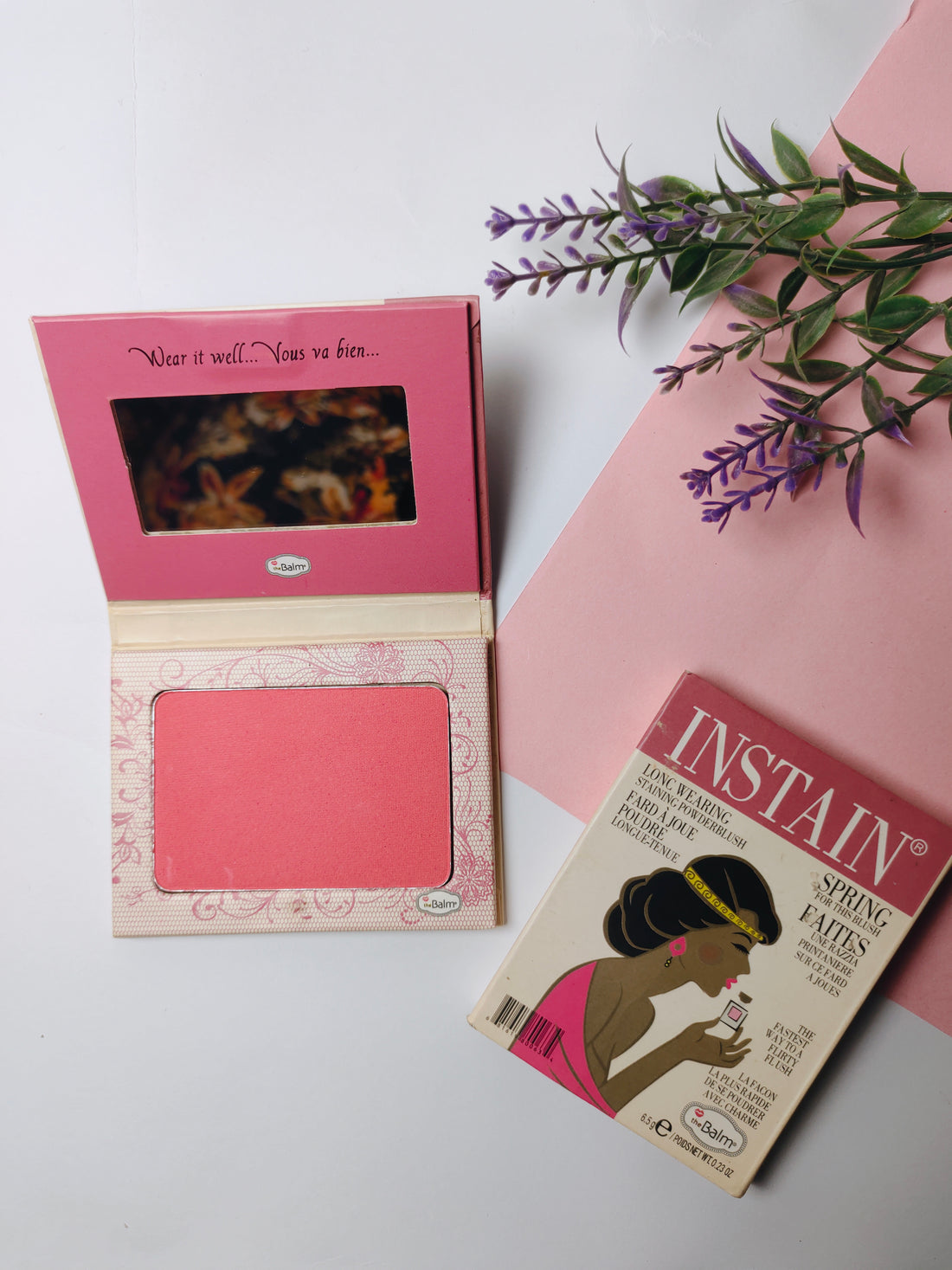 theBalm Instain Long Wearing Staining Powder Blush 6.5g Lace