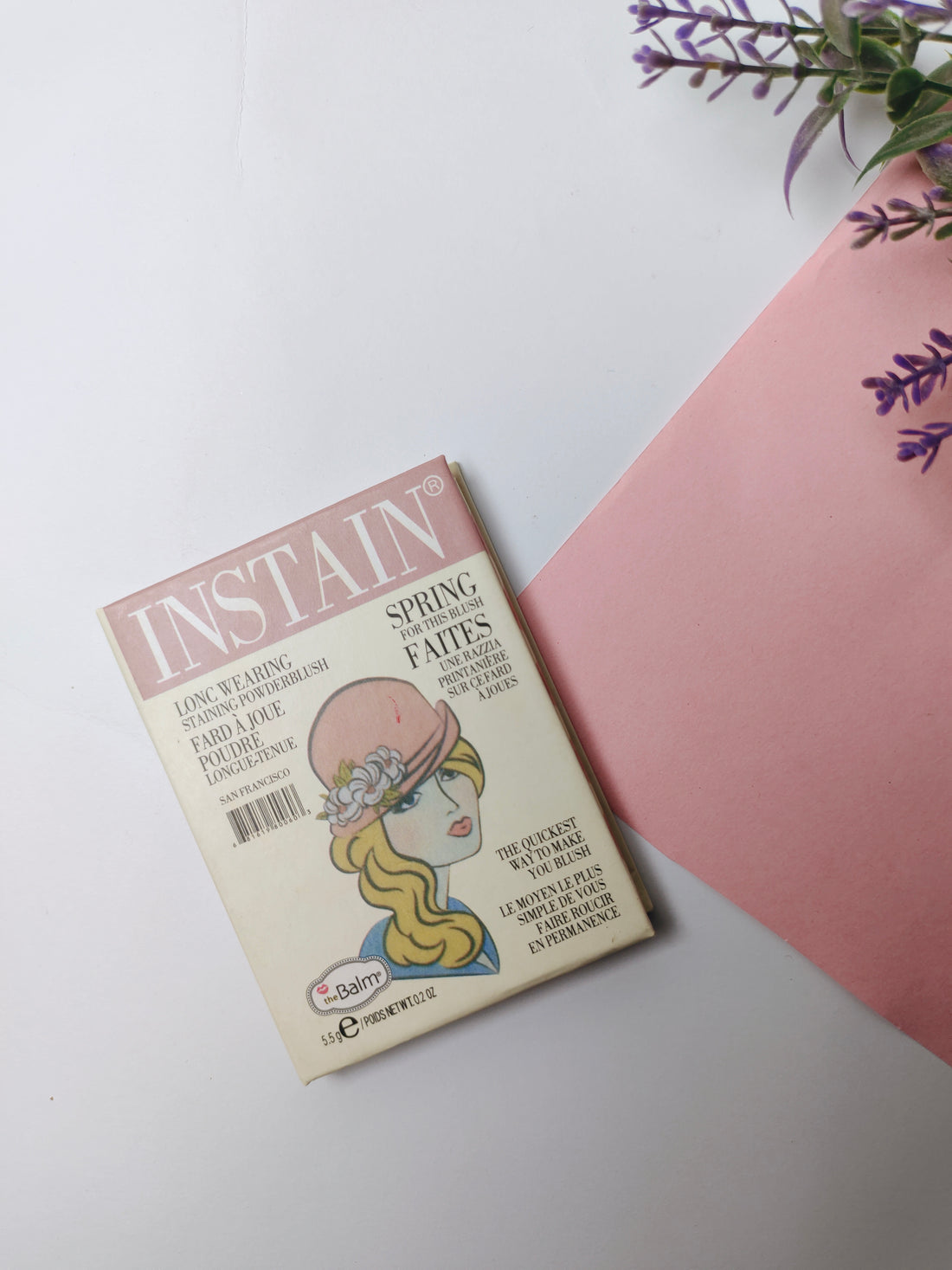 The Balm Instain Long Wearing Powder Staining Blush  argyle