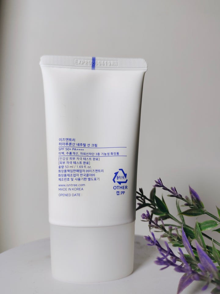 Isntree - Hyaluronic Acid Watery Sun Gel SPF 50+ PA++++ 50ml