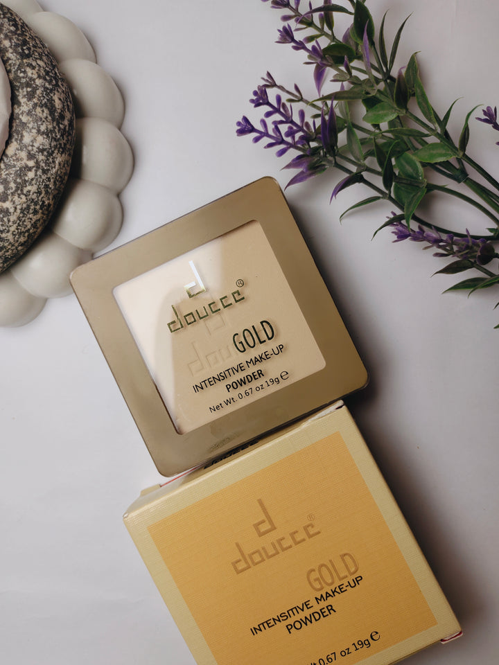 Doucce gold makeup powder