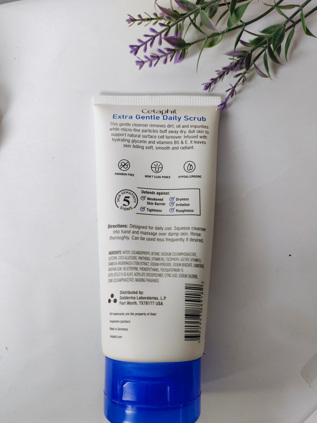 Cetaphil extra gentle daily scrub