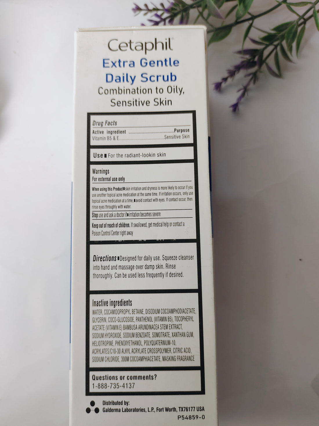 Cetaphil extra gentle daily scrub