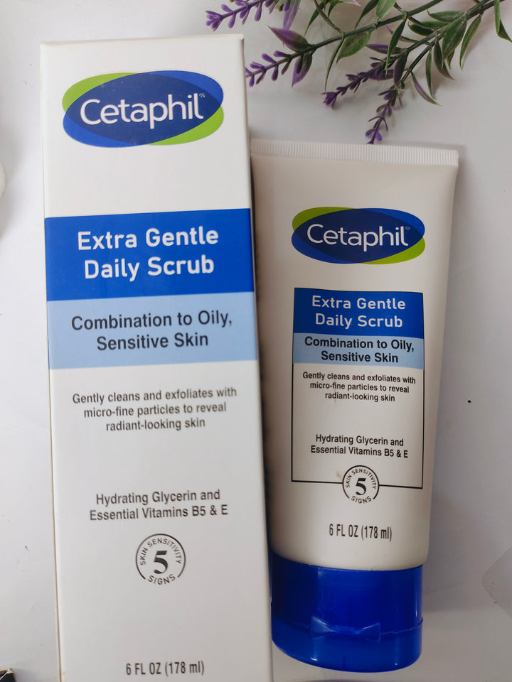 Cetaphil extra gentle daily scrub