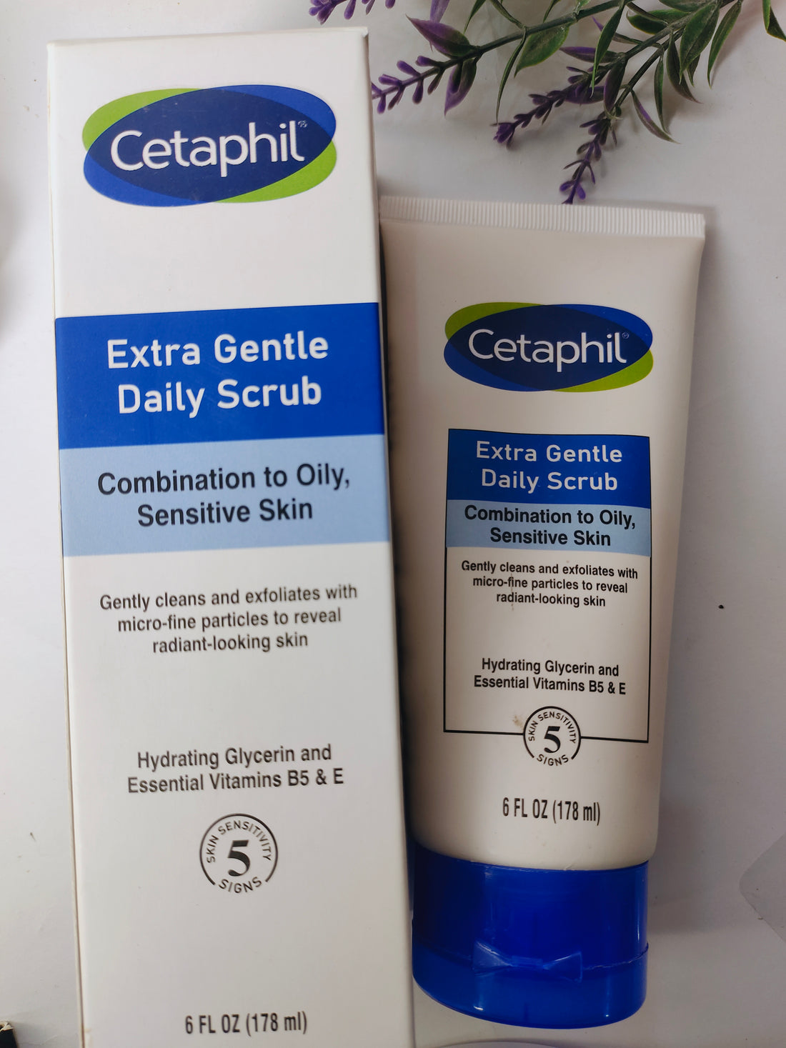 Cetaphil extra gentle daily scrub