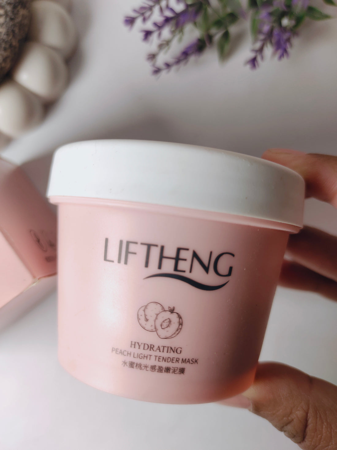 Peach Light Tender Hydrating Mud Mask | Liftheng