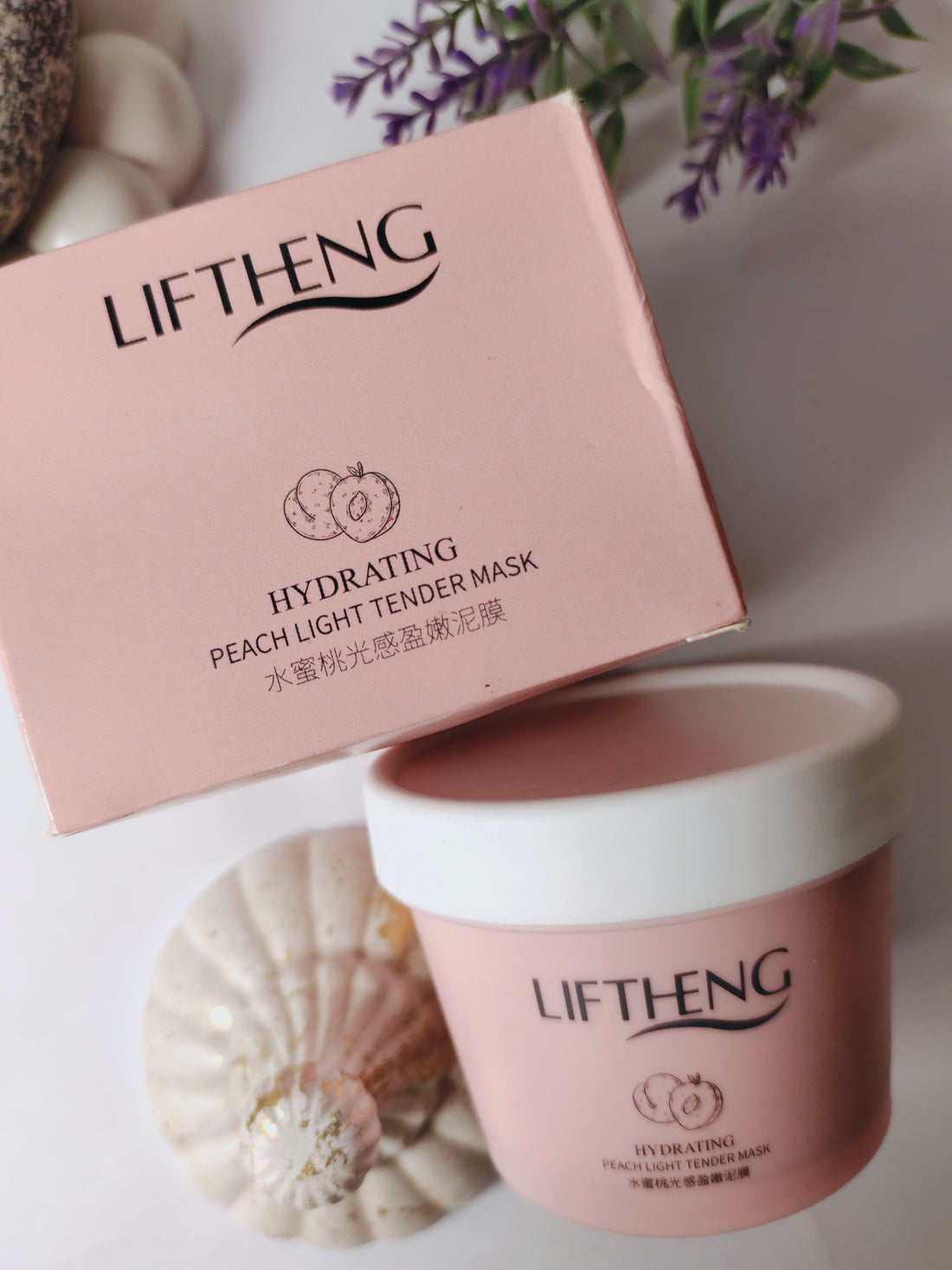 Peach Light Tender Hydrating Mud Mask | Liftheng