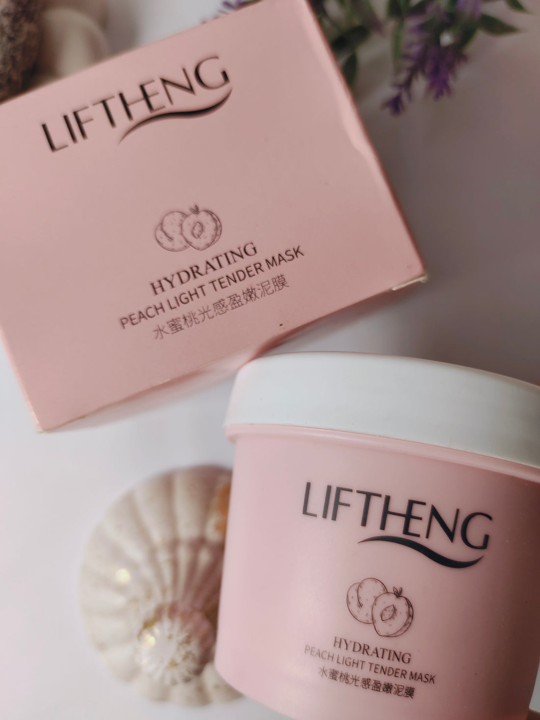 Peach Light Tender Hydrating Mud Mask | Liftheng