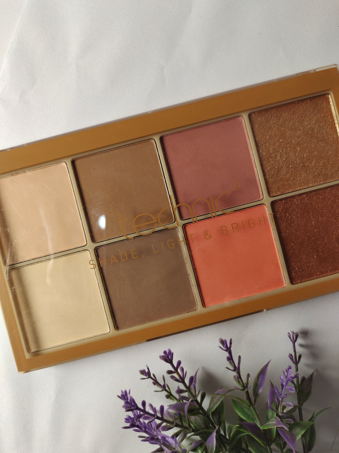 Technic Shade, Light & Bright Contour, Blush and Highlight Palette