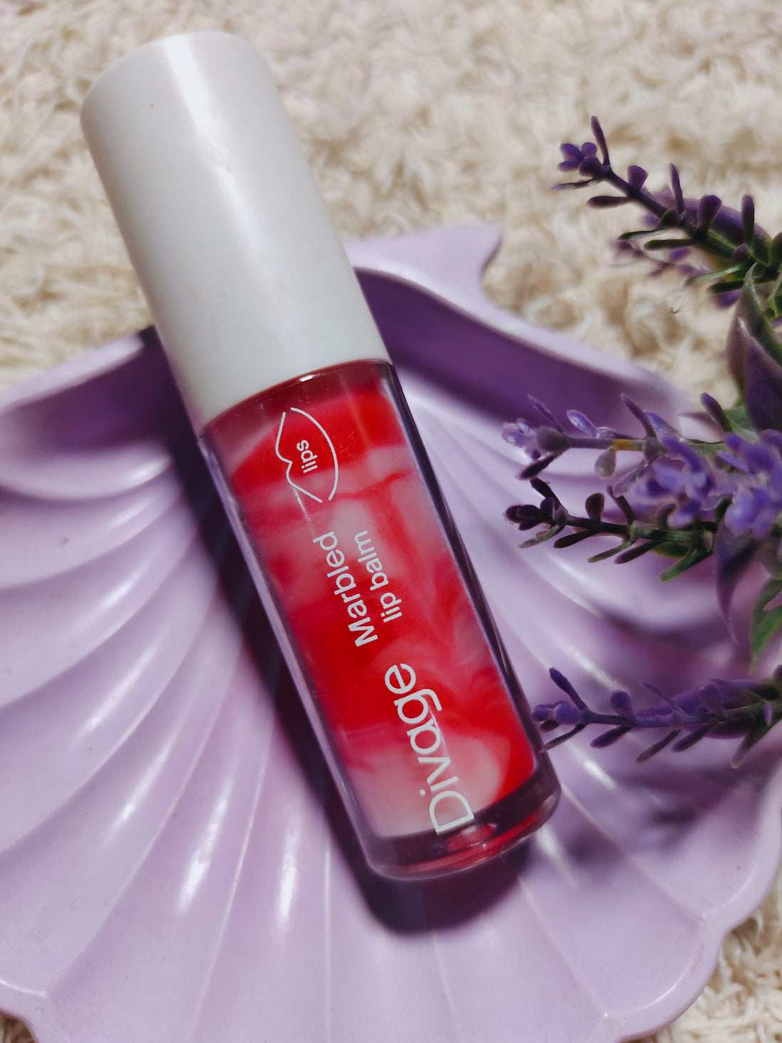 Divage marble lip balm