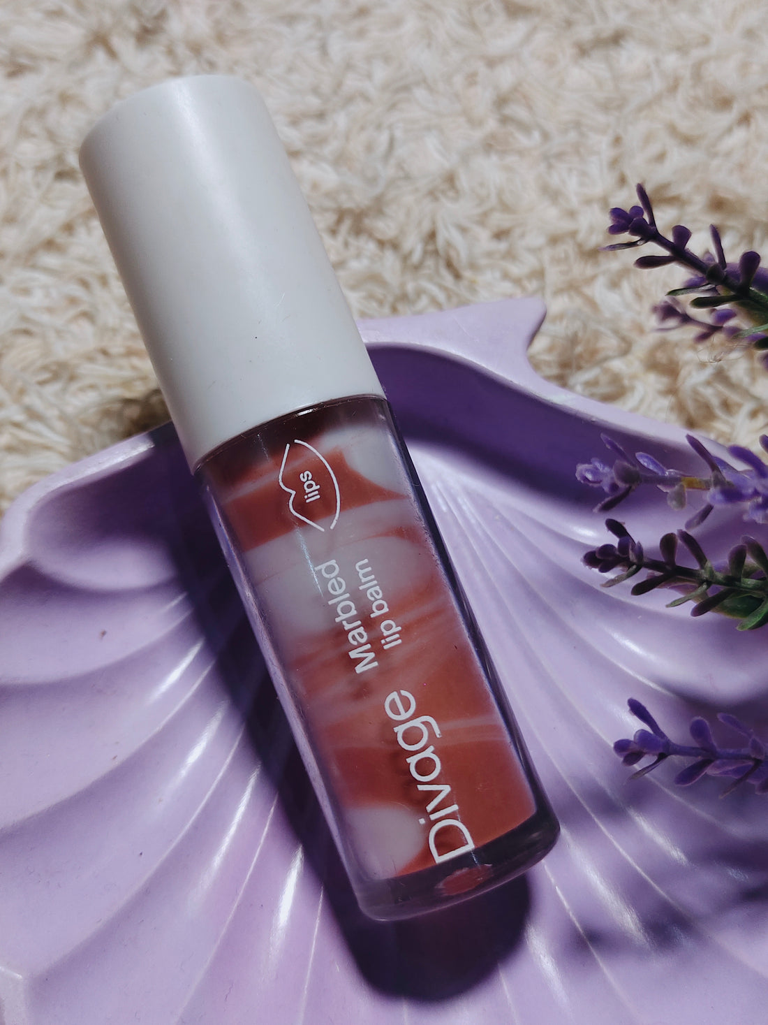Divage marble lip balm