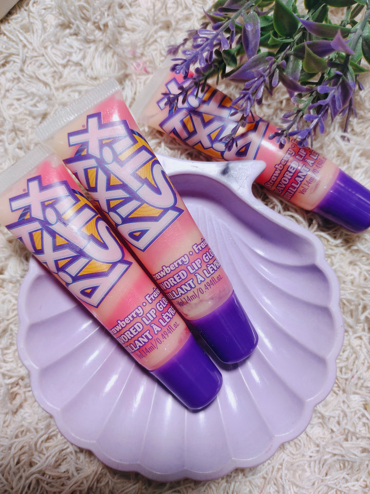 Pixy stix strawberry flavoured lipgloss