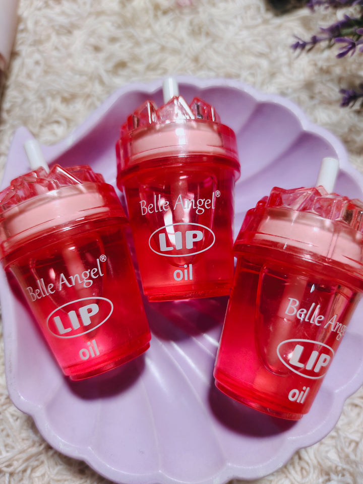belle angle lip oil