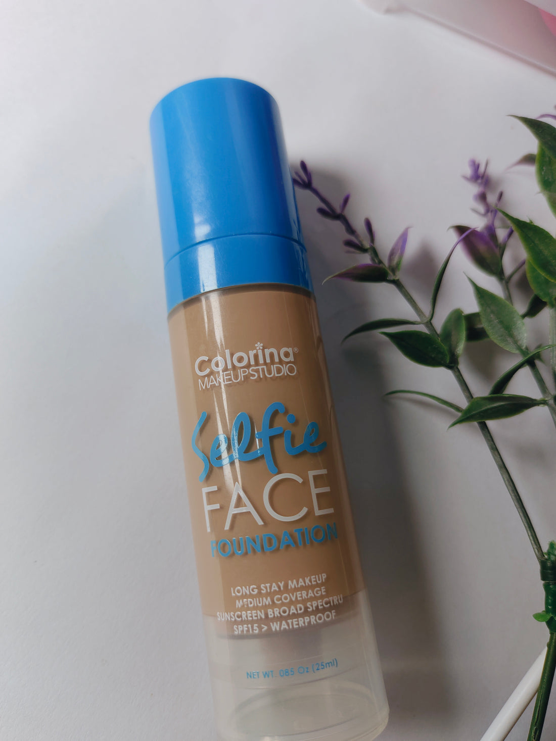 Colorina Makeup Studio Selfie Face Collection Long Stay Medium Coverage Foundation