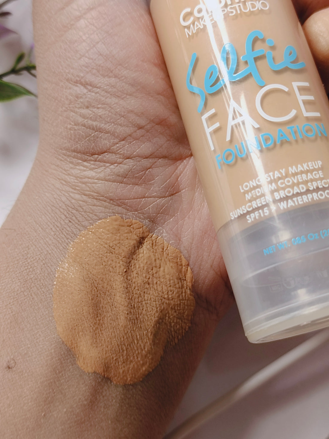 Colorina Makeup Studio Selfie Face Collection Long Stay Medium Coverage Foundation