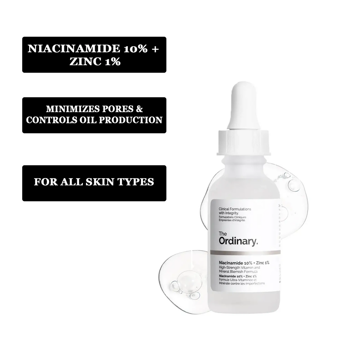 The Ordinary Niacinamide 10% + Zinc 1%