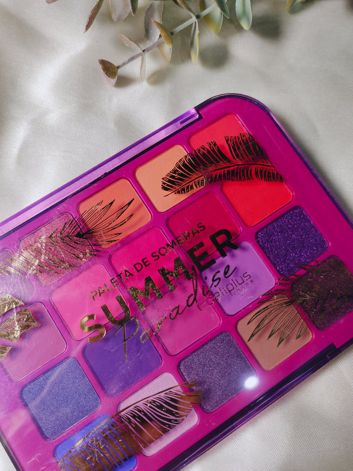 Summer paradise eyeshadow palette