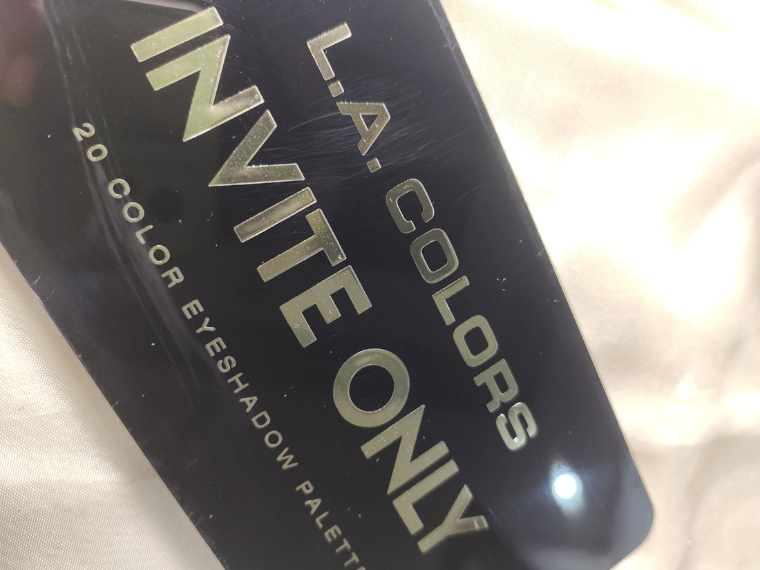 L.A colors invite only eyeshadow palette