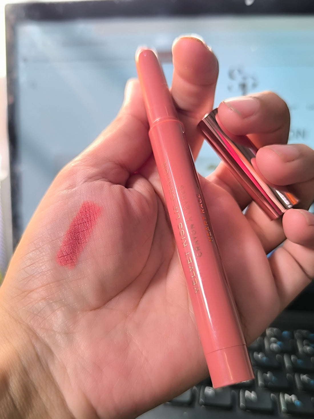 Revolution lip cryon shade heart race