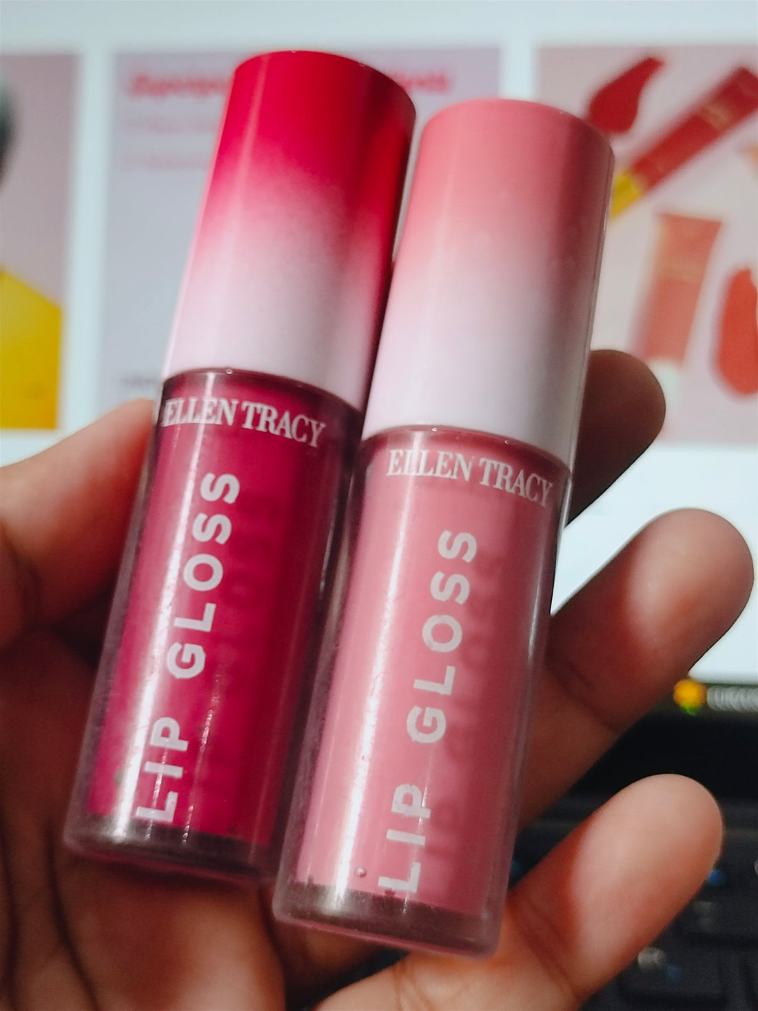 Ellen tracy glosses set of two