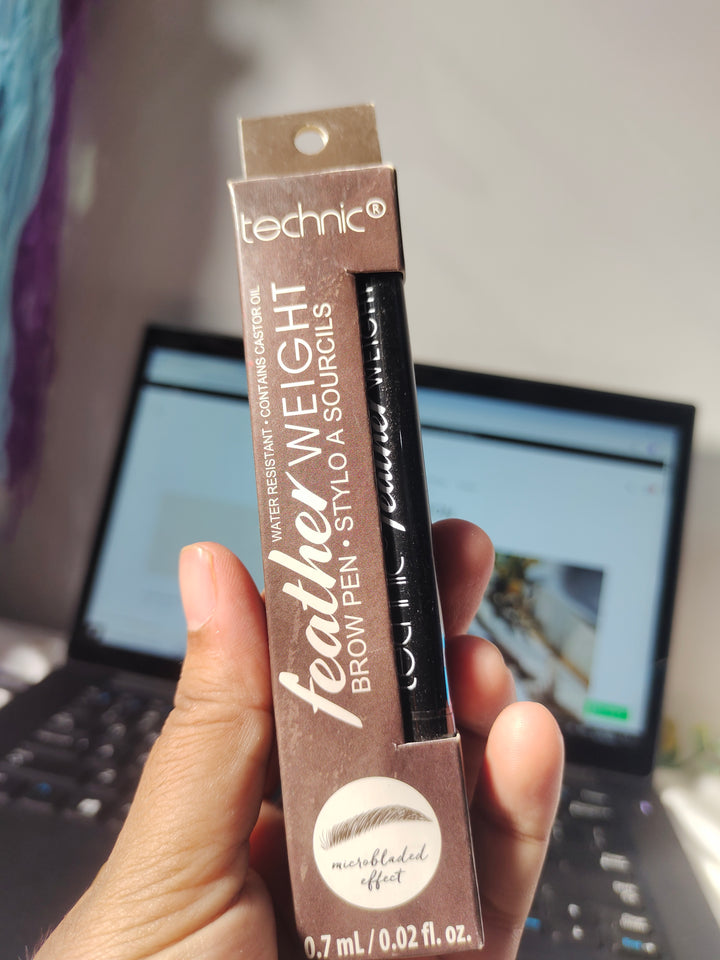Technic eyebrow pen dark brown
