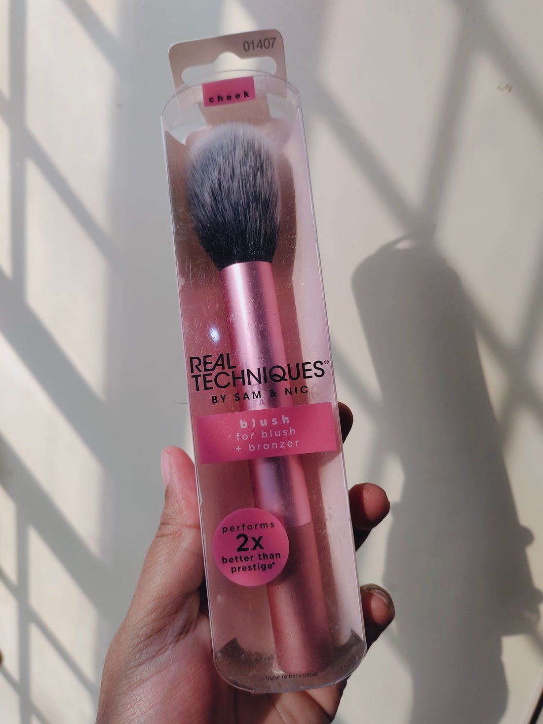 Real technic blush and bronzer brush