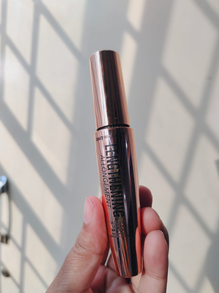 Beauty now and more lengthening mascara
