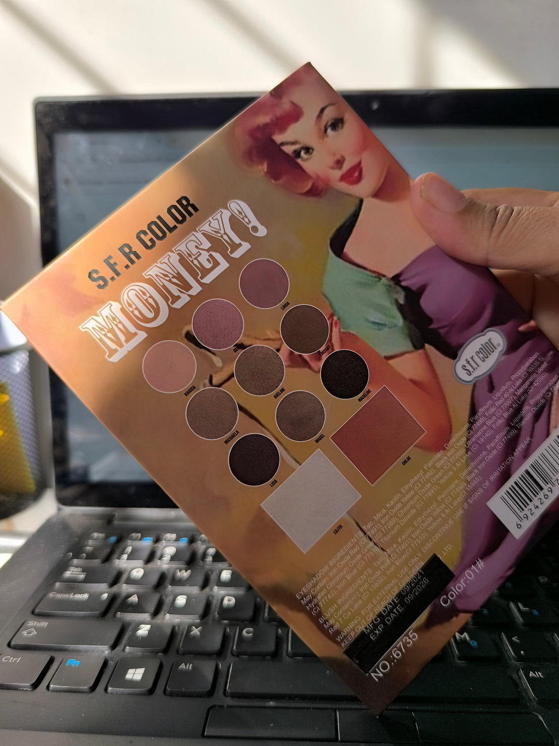 SFR eye and cheek pallet
