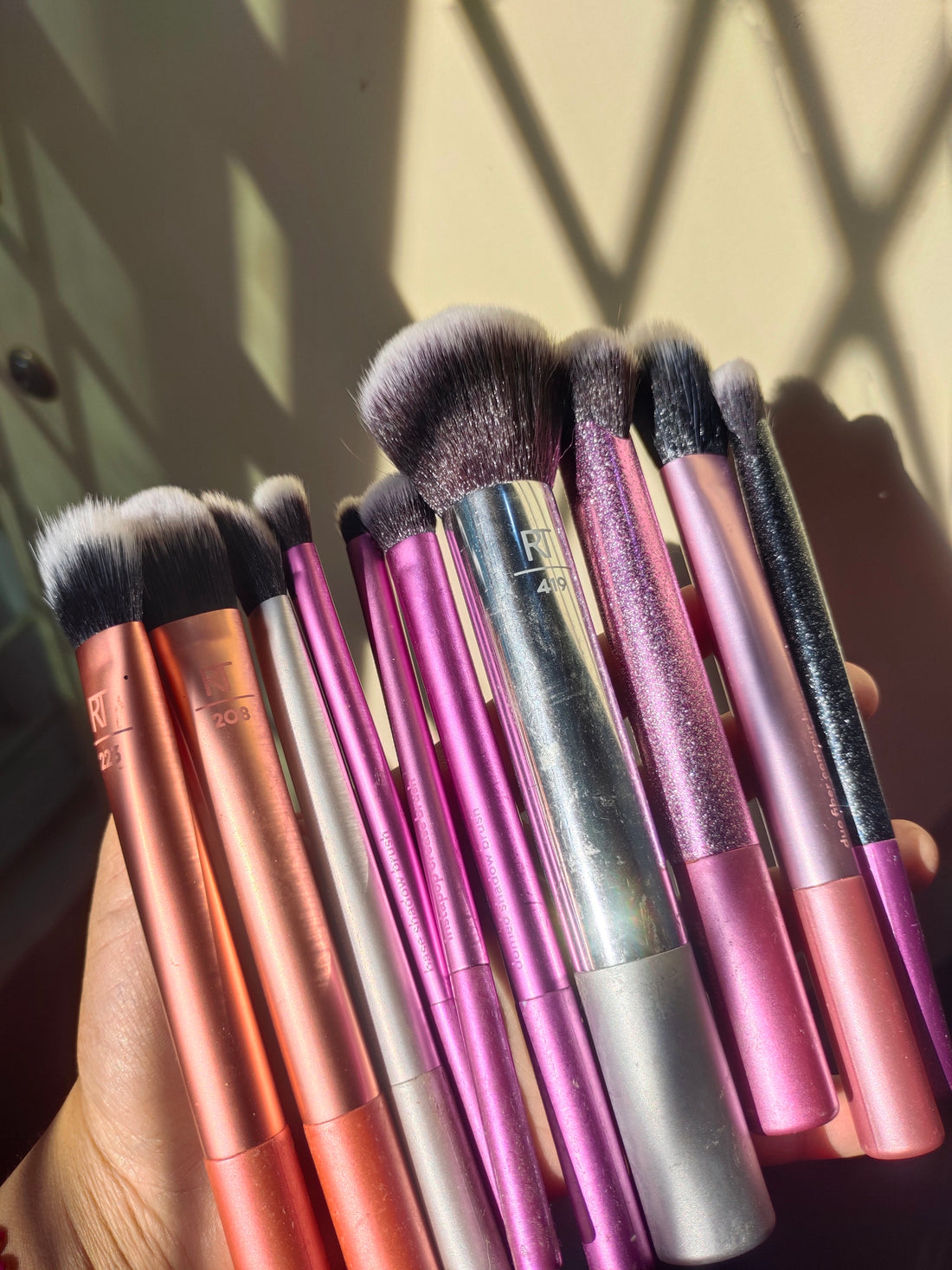 All in one makeup brush bundle