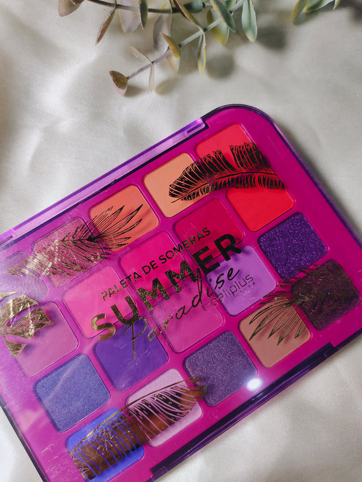 Summer paradise eyeshadow palette