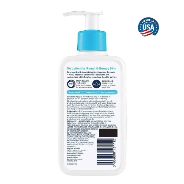 SA Lotion For Rough and Bumpy Skin 8 Oz
